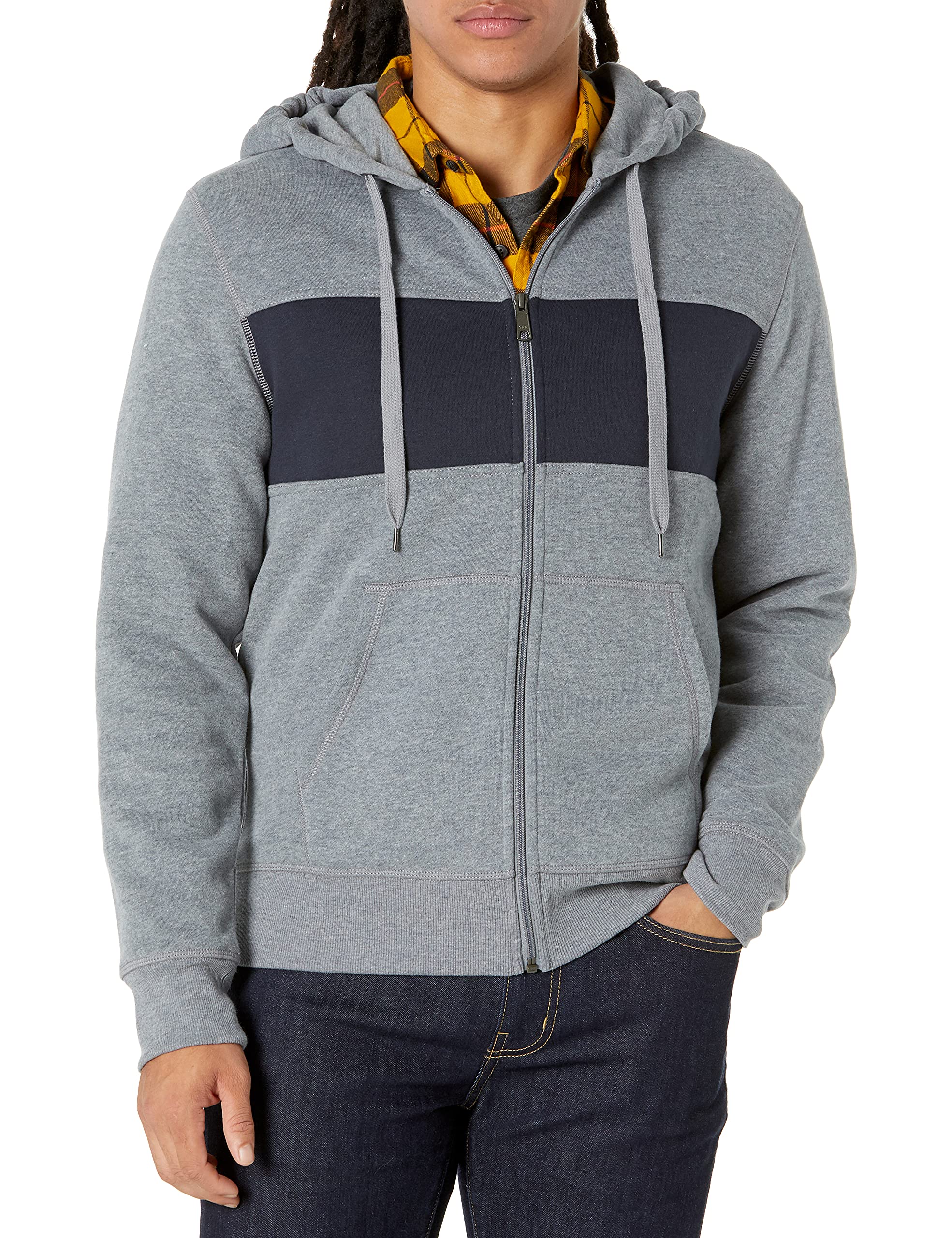 Amazon Essentials Full-Zip Polar Fleece Jacket (Available in Big & Tall Sizes) Men