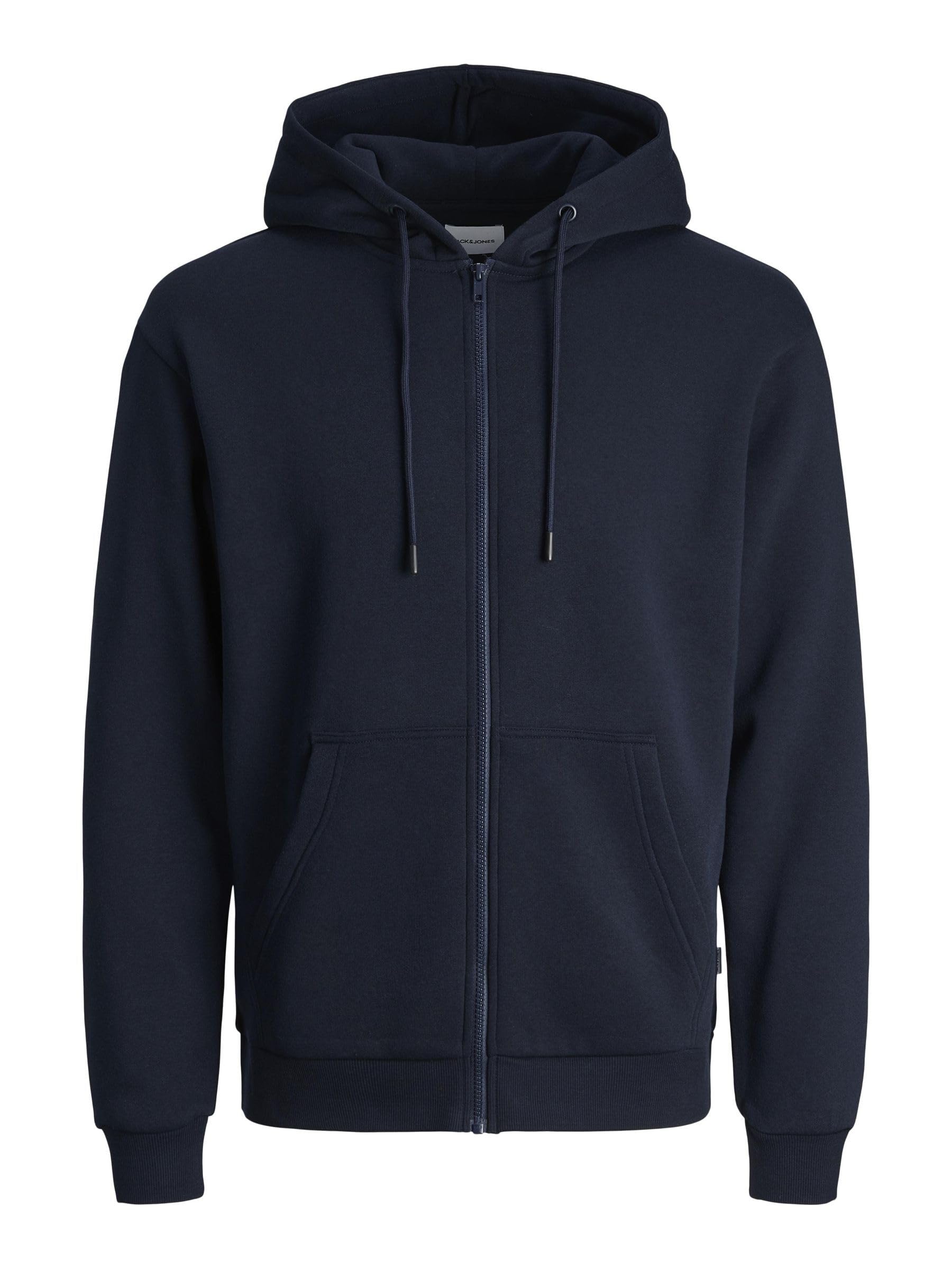 Jack & Jones Zip Hoodie Plain Zip Hoodie