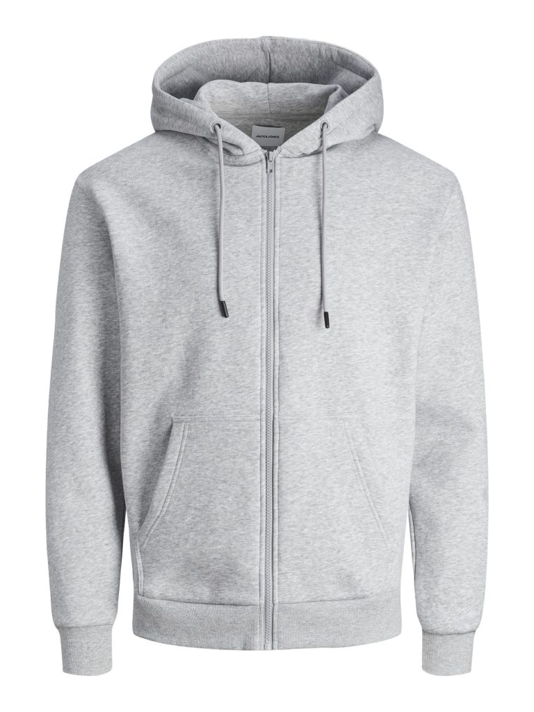 Jack & Jones Zip Hoodie Plain Zip Hoodie
