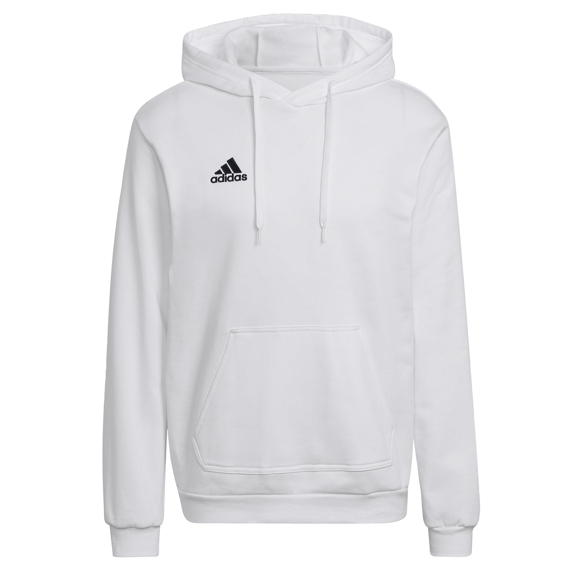 Adidas ENT22 Hoody Sweatshirt, White/Black, 2XL Men's