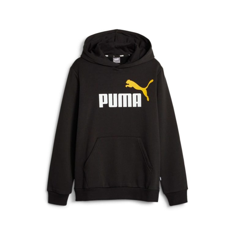 PUMA ESS+ 2 Col Big Logo Hoodie FL B Sudadera Niños