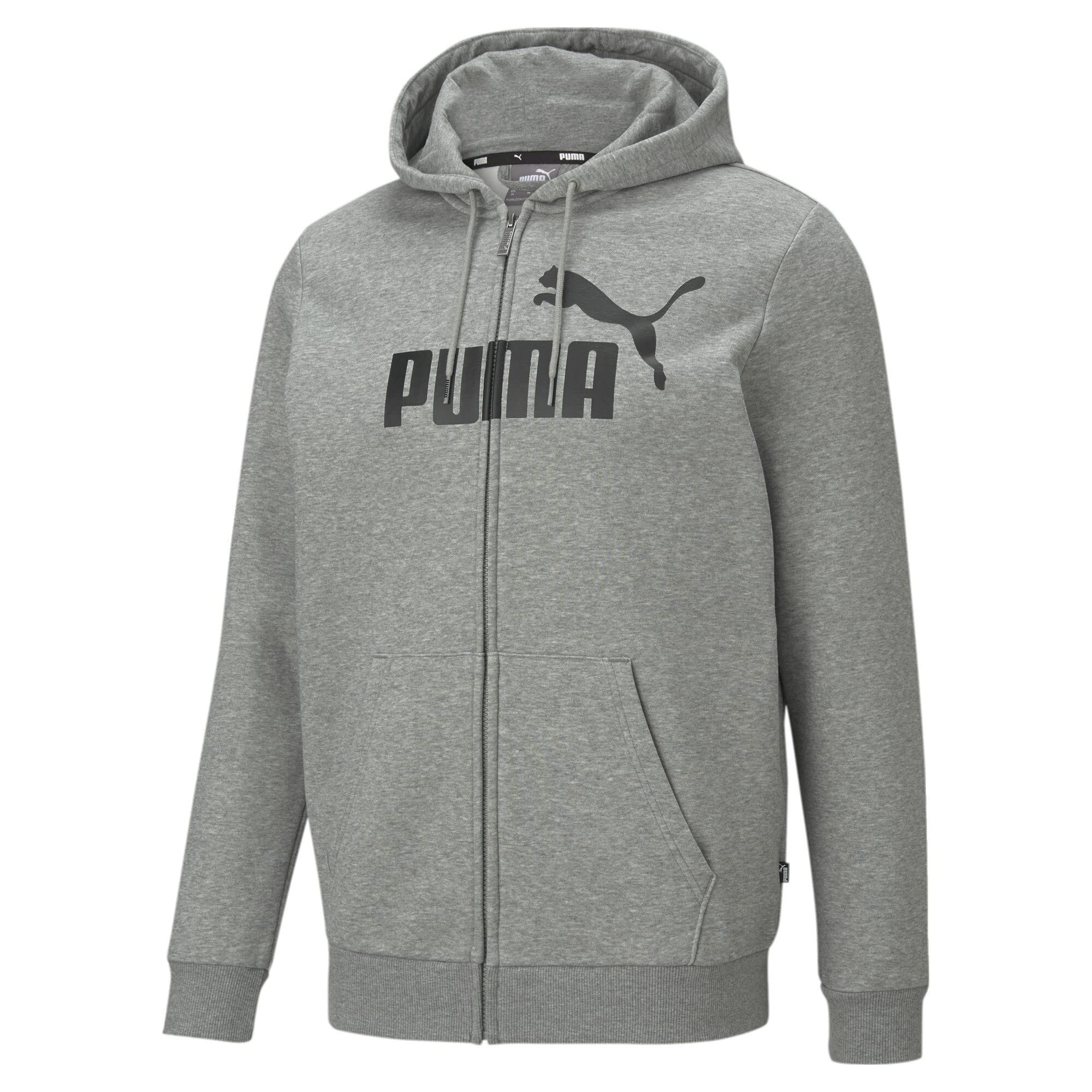 PUMA ESS Big Logo FZ Hoodie FL Sudadera Hombre
