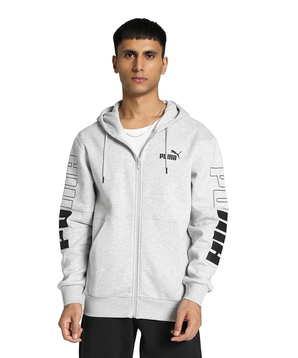 PUMA Power Colorblock Full-Zip Hoodie