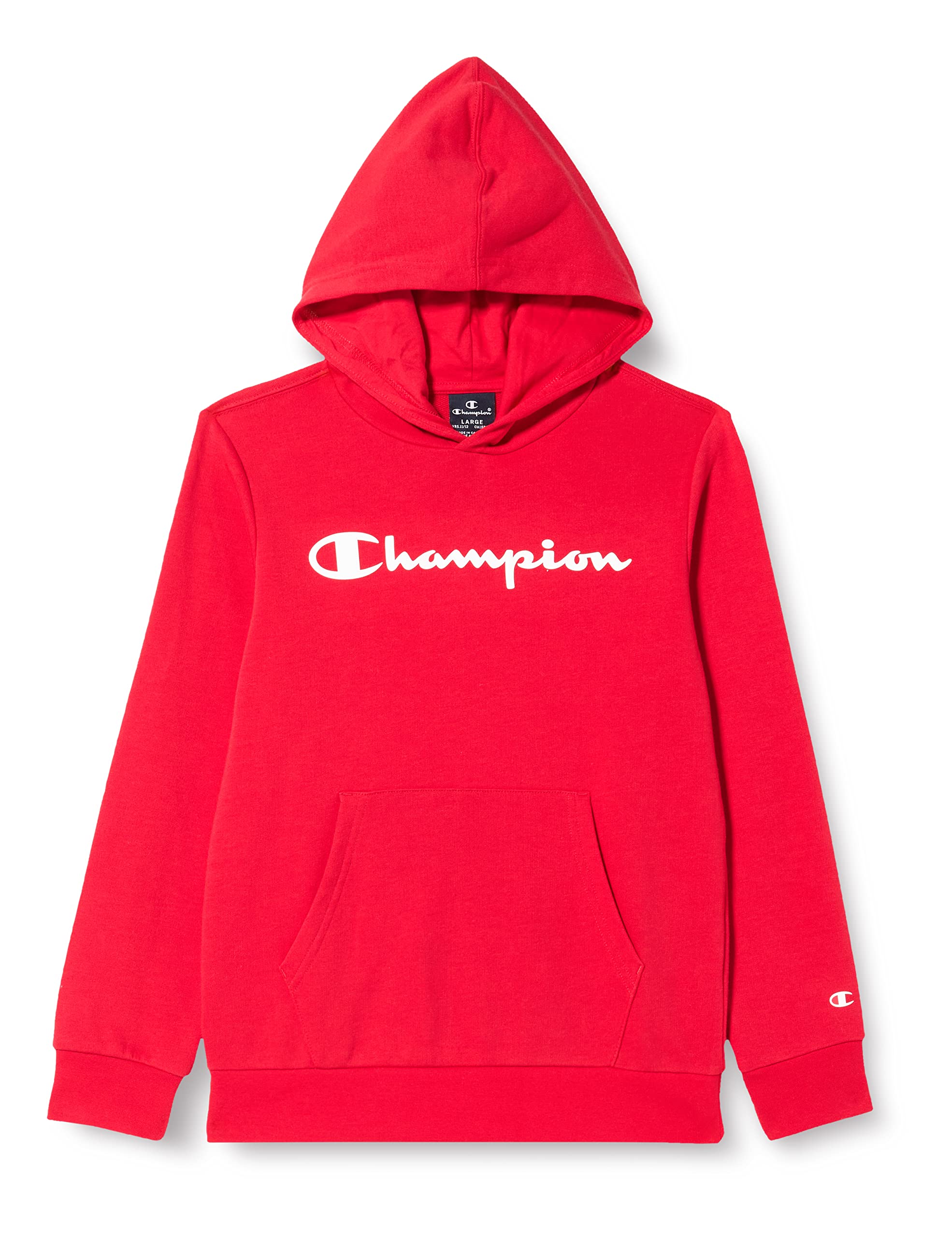 Champion Legacy American Classics B-Ultra Light Powerblend Terry Logo Sudadera con Capucha para Niños