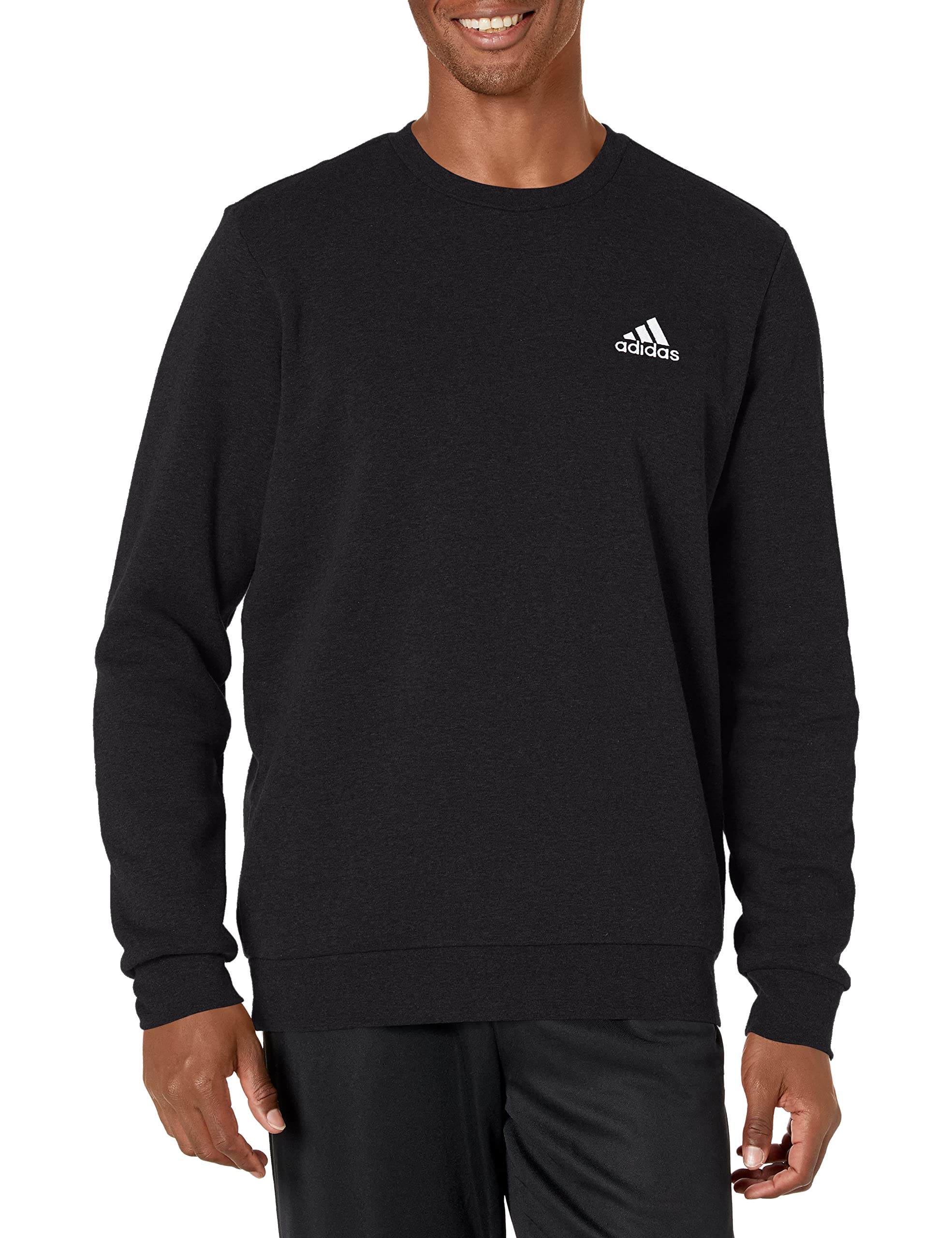 adidas Sudadera de Forro Polar Essentials para Hombre (Manga Larga)