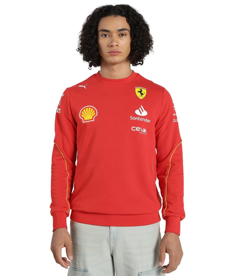 PUMA Sudadera del Equipo Scuderia Ferrari 2024 para Hombre