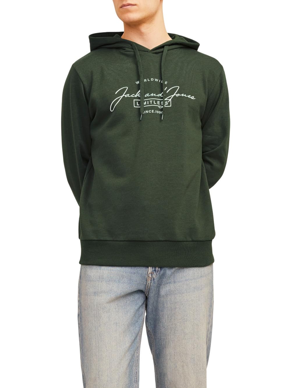 JACK & JONES Jjferris Sudadera con Capucha Hombre