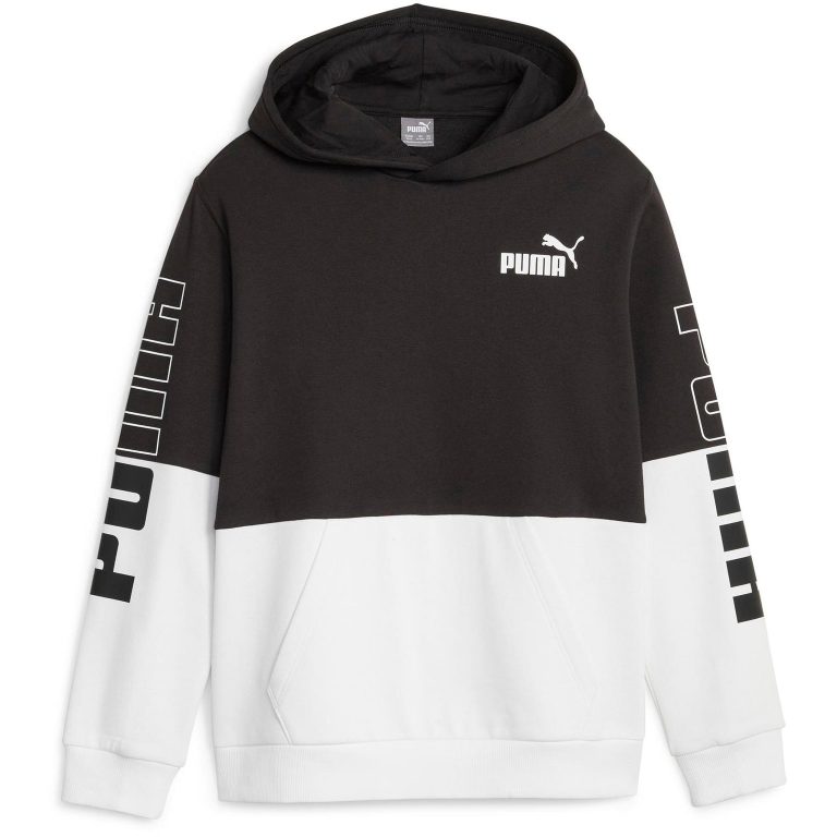 PUMA Sudadera con Capucha Power Colorblock FL B Sudor Niños