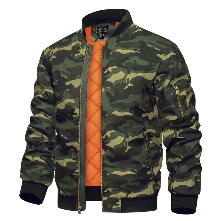 TACVASEN Chaqueta Bomber