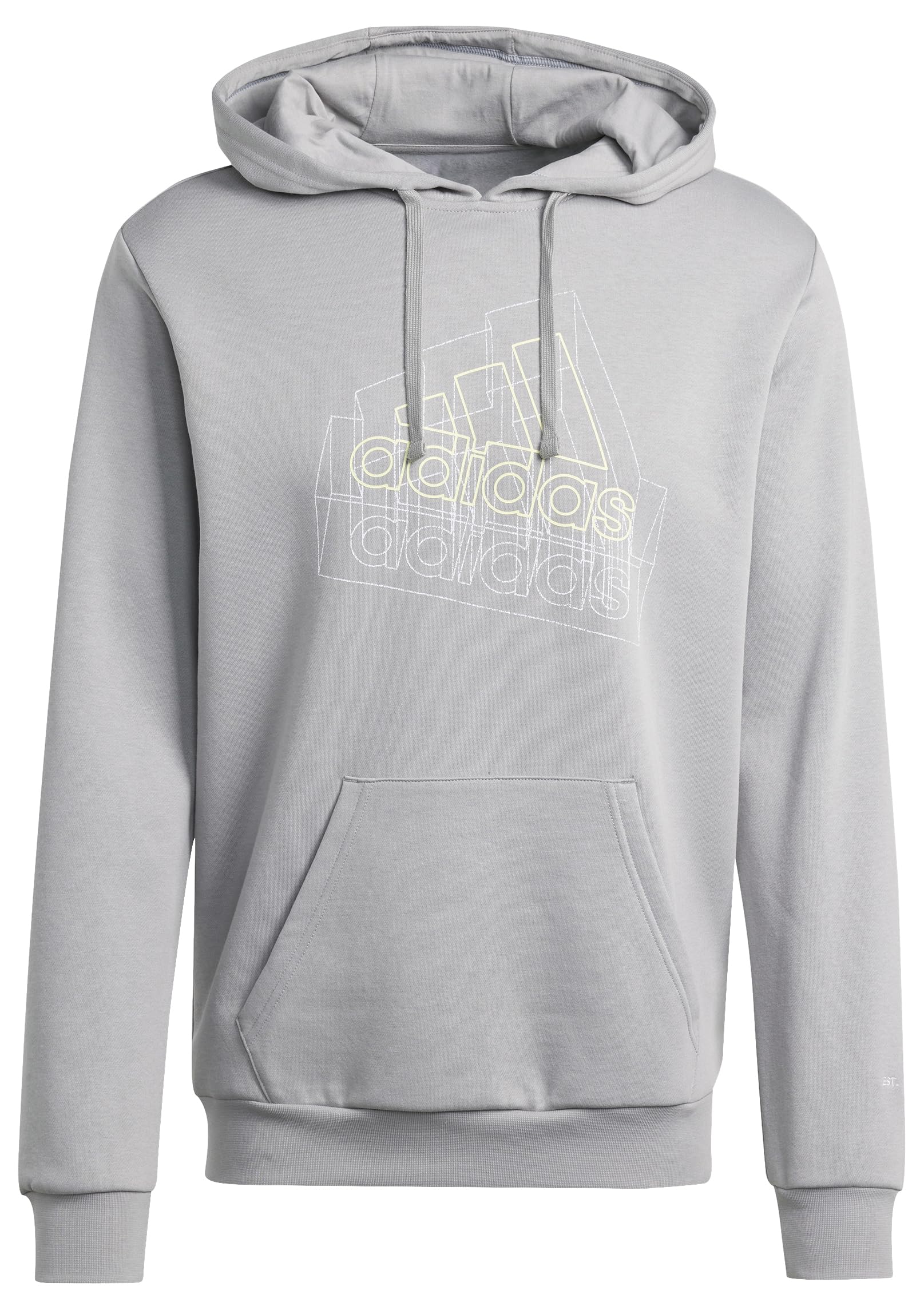adidas Tech Graphic Hoodie Sudor con Capucha Hombre (Pack de 1)
