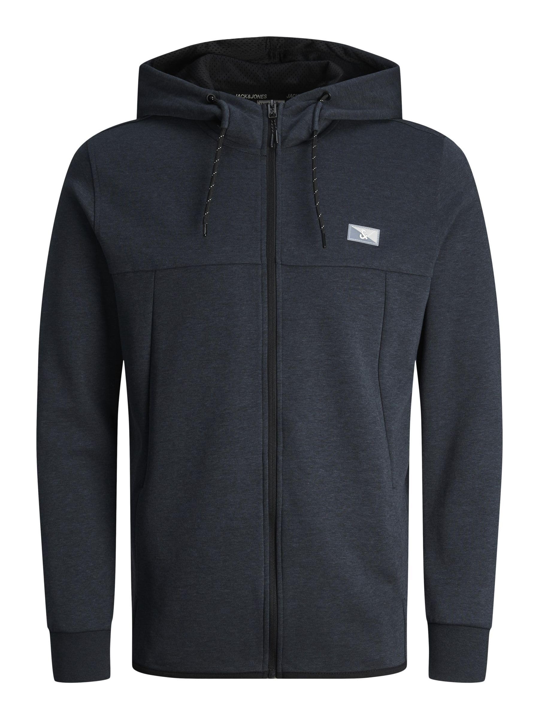 Jack & Jones Jcoair-Sudadera con Cremallera Cárdigan Hombre