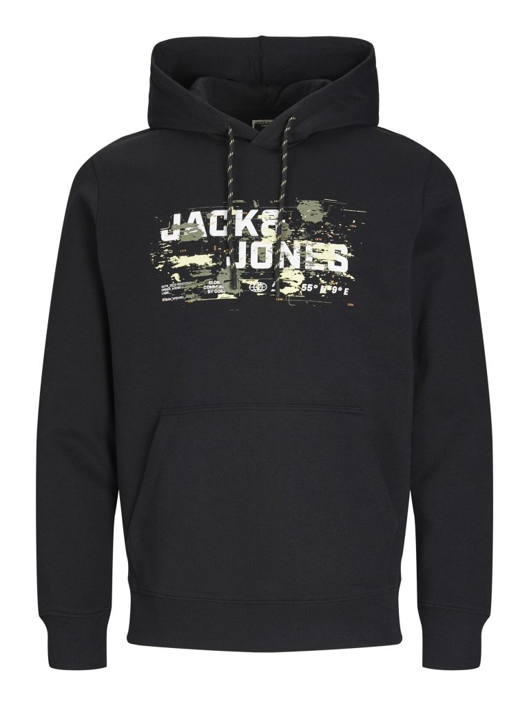 JACK & JONES Jcooutdoor Logo Sweat Hood Sn Sudadera con Capucha para Hombre