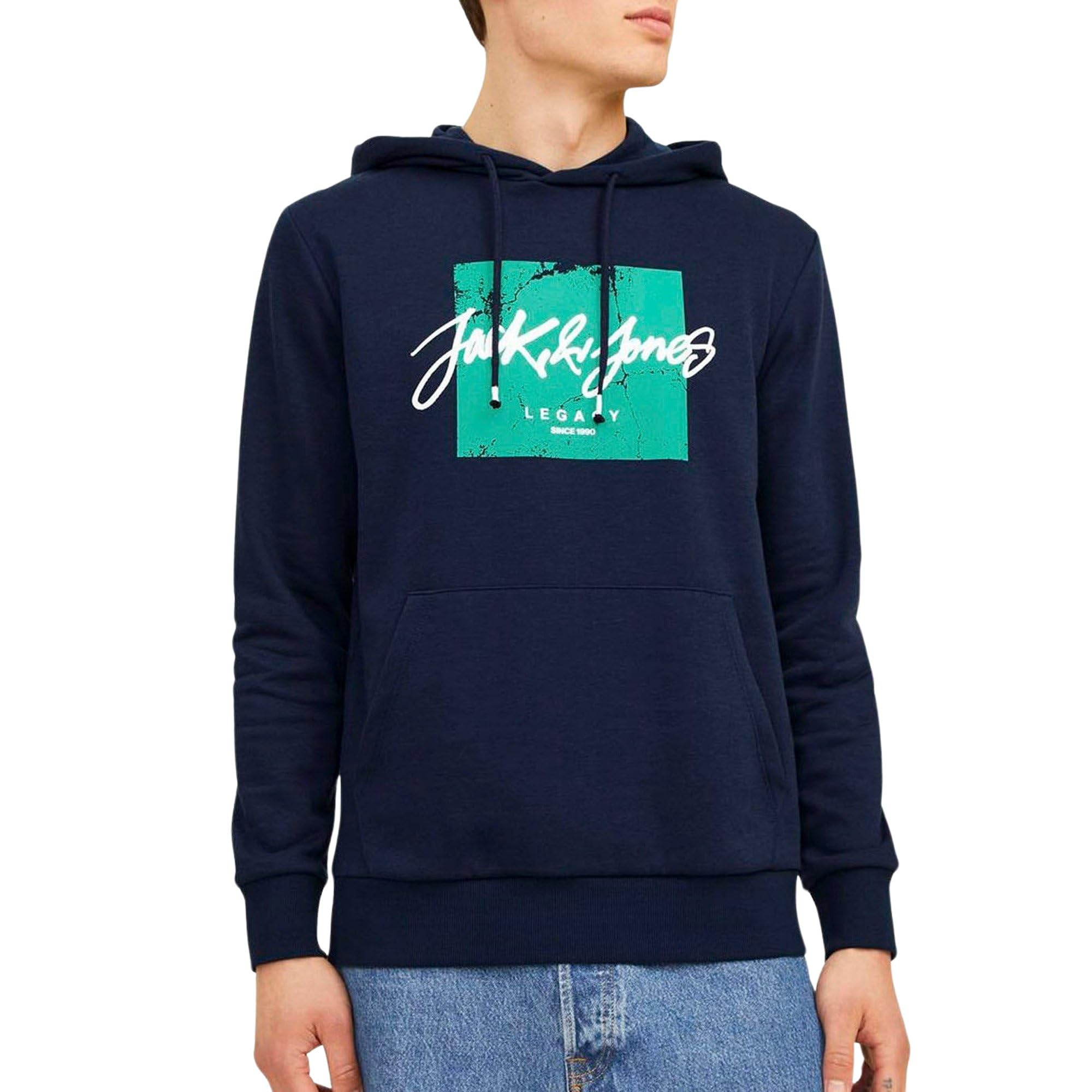 JACK & JONES Jjtiley Sudadera con Capucha Hombre