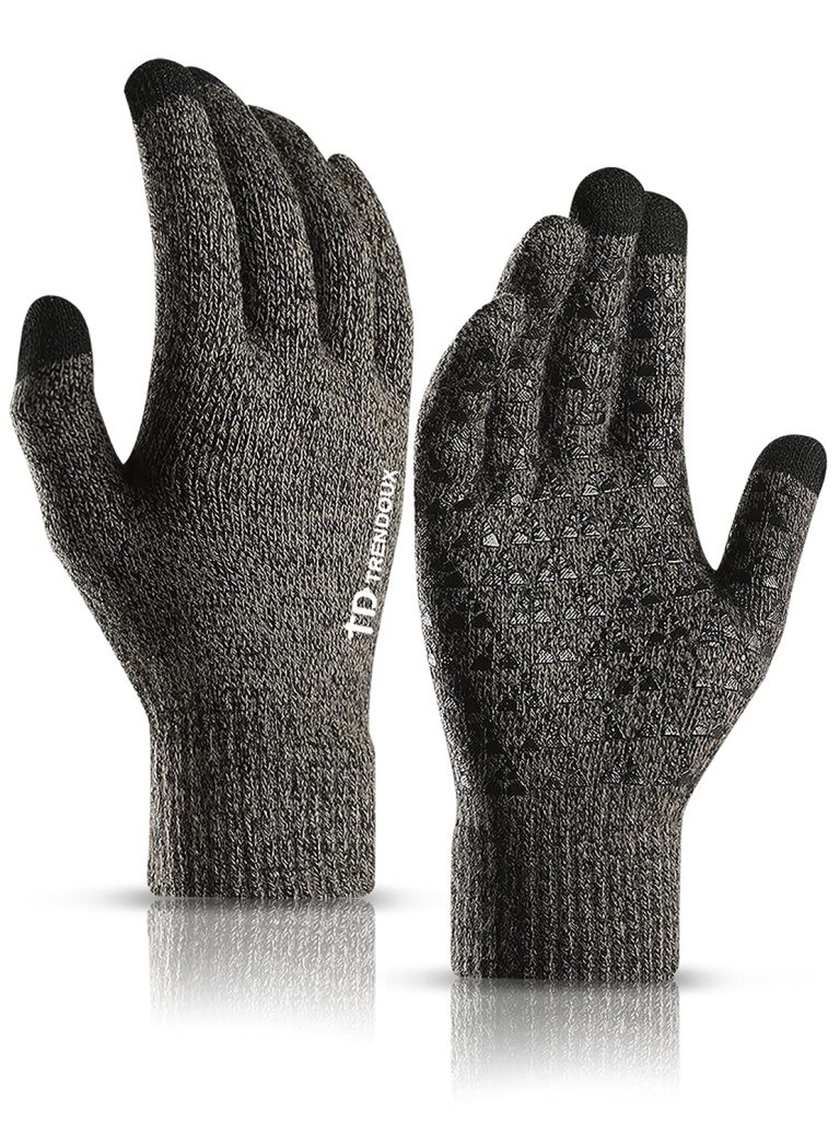 TRENDOUX Guantes Invierno Hombre termicos Mujer