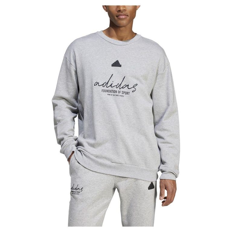 adidas Brand Love French Terry Sweatshirt Sudadera (Manga Larga) Hombre (Pack de 1)