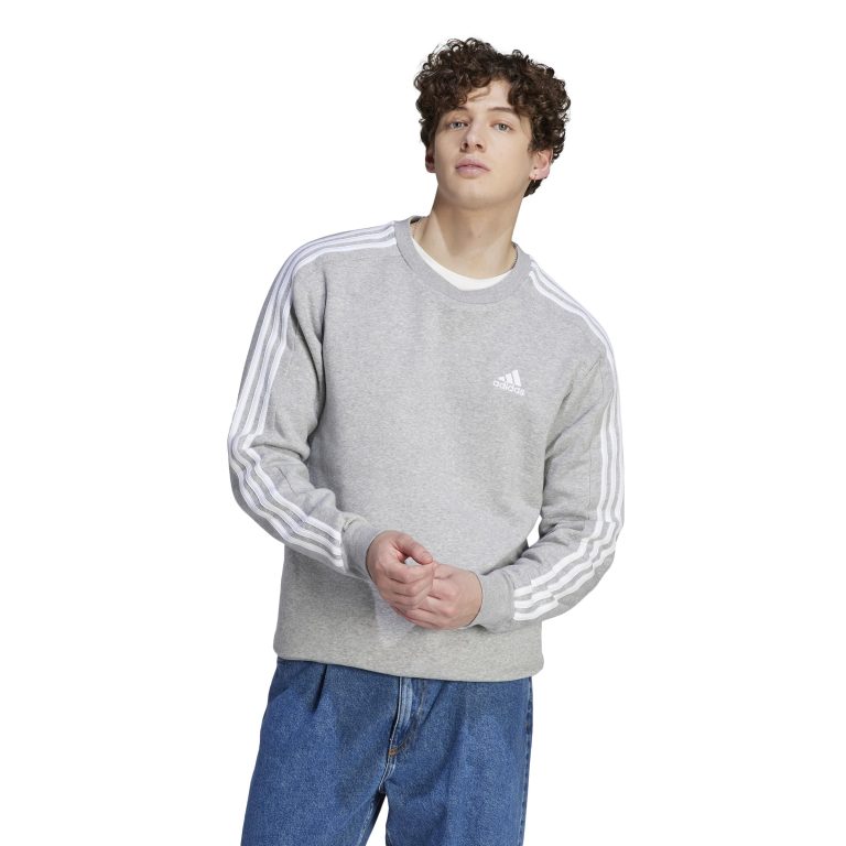 adidas Essentials Fleece 3-Stripes Sweatshirt Sudadera Hombre