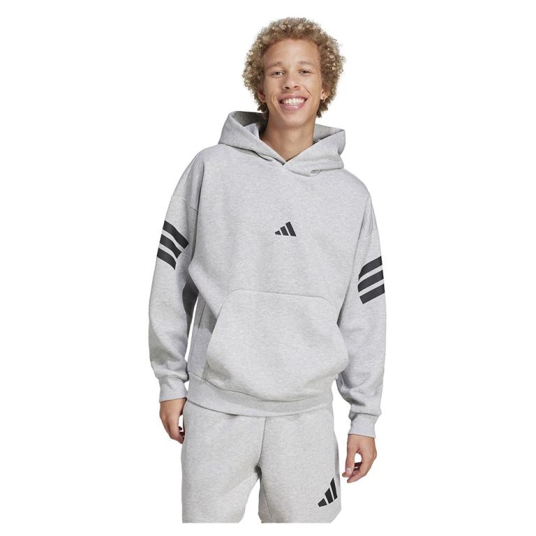 adidas Men's Sudadera con Capucha Future Icons 3 Bandas,