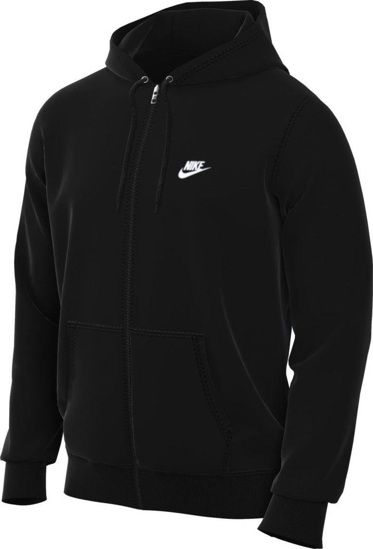 NIKE Club Sudadera Con Capucha Con Cremallera Completa de Tejido French Terry