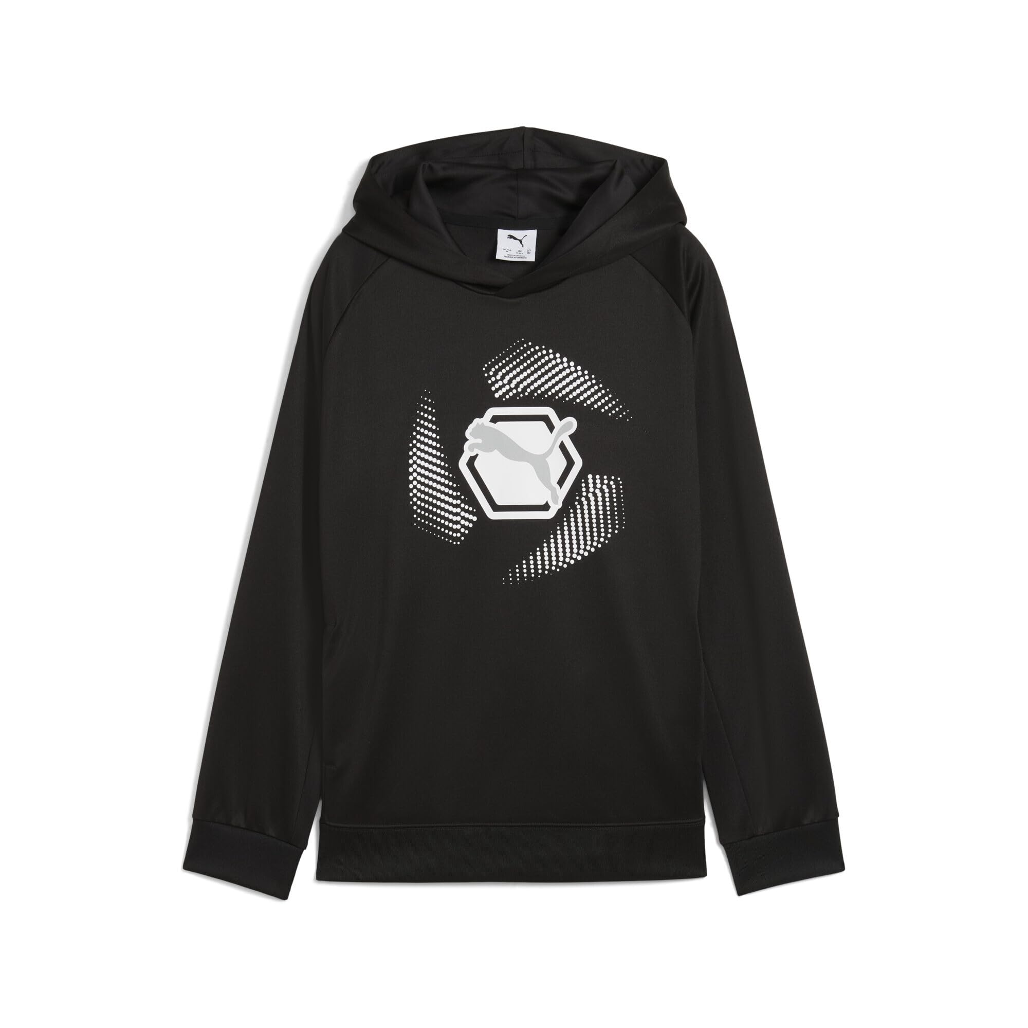 PUMA Active Sports Graphic Poly Hoodie B